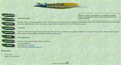 Desktop Screenshot of cafabirdclub.org